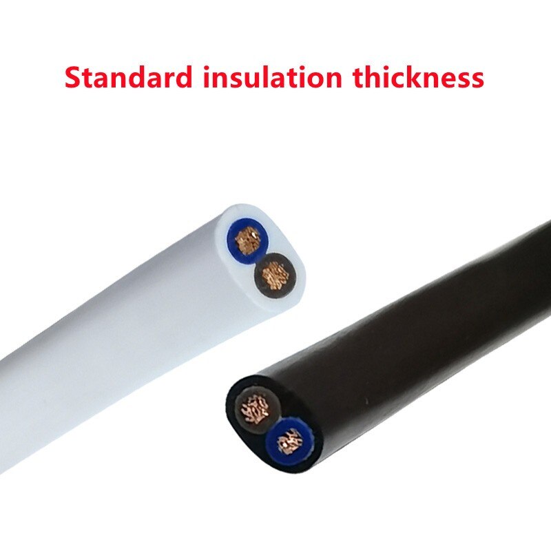 2-core 18AWG flat parallel cable 17/15/13/11AWG pure copper core PVC sheath power cord lighting monitor line