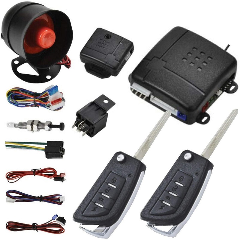 Auto Centrale Deurslot Vergrendeling Keyless Systeem Afstandsbediening Auto Auto Voertuig Alarmsystemen Met Auto Centrale Kit op afstand: Default Title