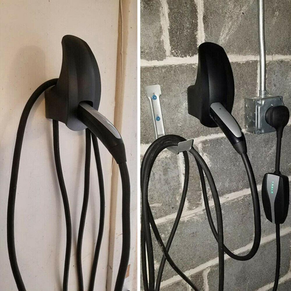 Car Charging Cable Organizer Wall Mount Charger Connector Organizer Bracket Holder Adapter for Tesla Model 3 Model X Model S