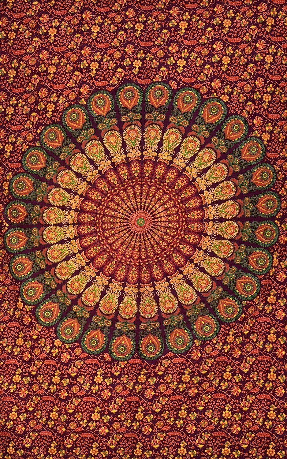 Tapisserie murale décorative | Belle couverture décorative, tenture murale de Mandala, couvre-lit doux, tapis de Yoga, nappe de Table, literie de maison