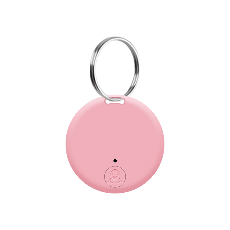 Mini GPS Mobile Bluetooth 5.0 Tracker Anti-Lost Device Round Anti-Lost Device Pet Kids Bag Wallet Tracking Smart Finder Locator: army green