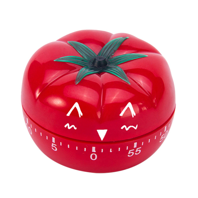Tomattimer kjøkkentimer matlagingspåminnelse nedtellingstidtakere kjøkkenkalkulator alarm 1-60 min 360 gradere timere