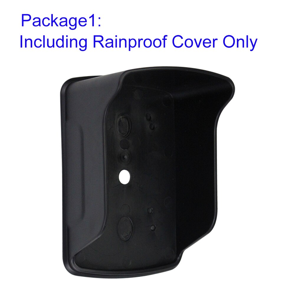 Metal RFID Access Control Keypad Waterproof Rainproof Cover Outdoor Access Controller Door Opener Electronic Lock System 15 keys: Package 1