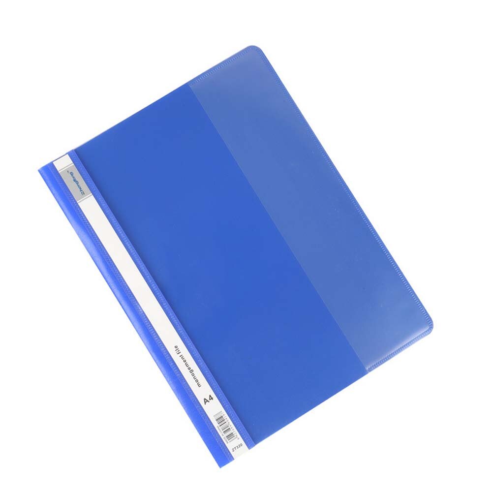10 pcs Documents Holder Strong Clear Cover A4 Presentation Project Files Hard PVC Document Folder