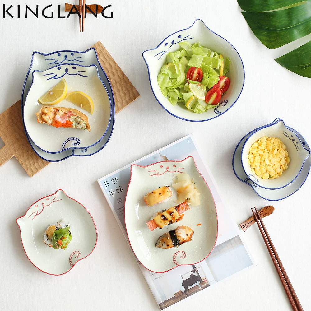 So cute ceramic soy sauce dish japanese ceramic dinner set mixing bowl