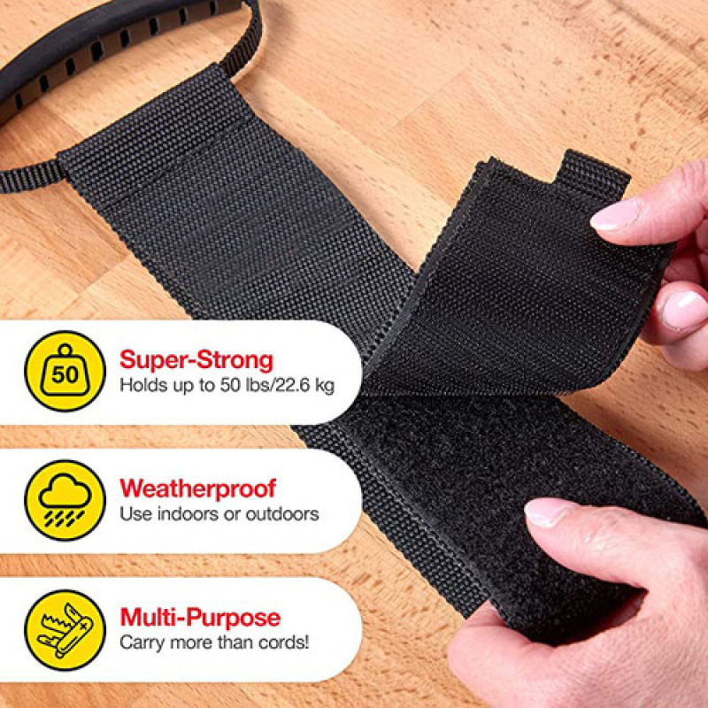 Fixed Strap Webbing Heavy-duty Storage Strap Hanging Loop Garage Bundle Cable Storage Storage Strap
