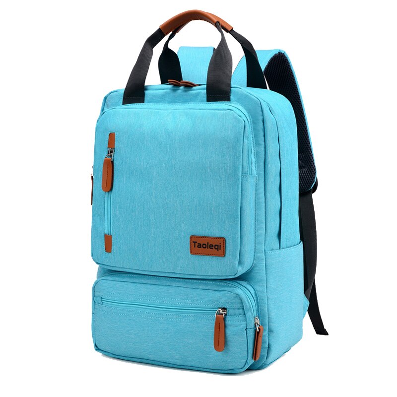 lässig Geschäft Männer Computer Rucksack Licht 15,6-zoll Laptop Tasche Dame Anti-diebstahl Reise Rucksack Grau: LightBlue