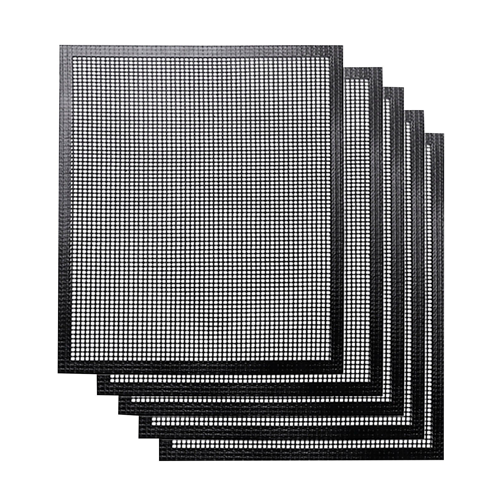 Hittebestendige Siliconen Bakken Pan Mat Holle Raster Grillen Mat Bbq Gaas Hittebestendig Bakplaat Barbecue Netto #35: 5pcs