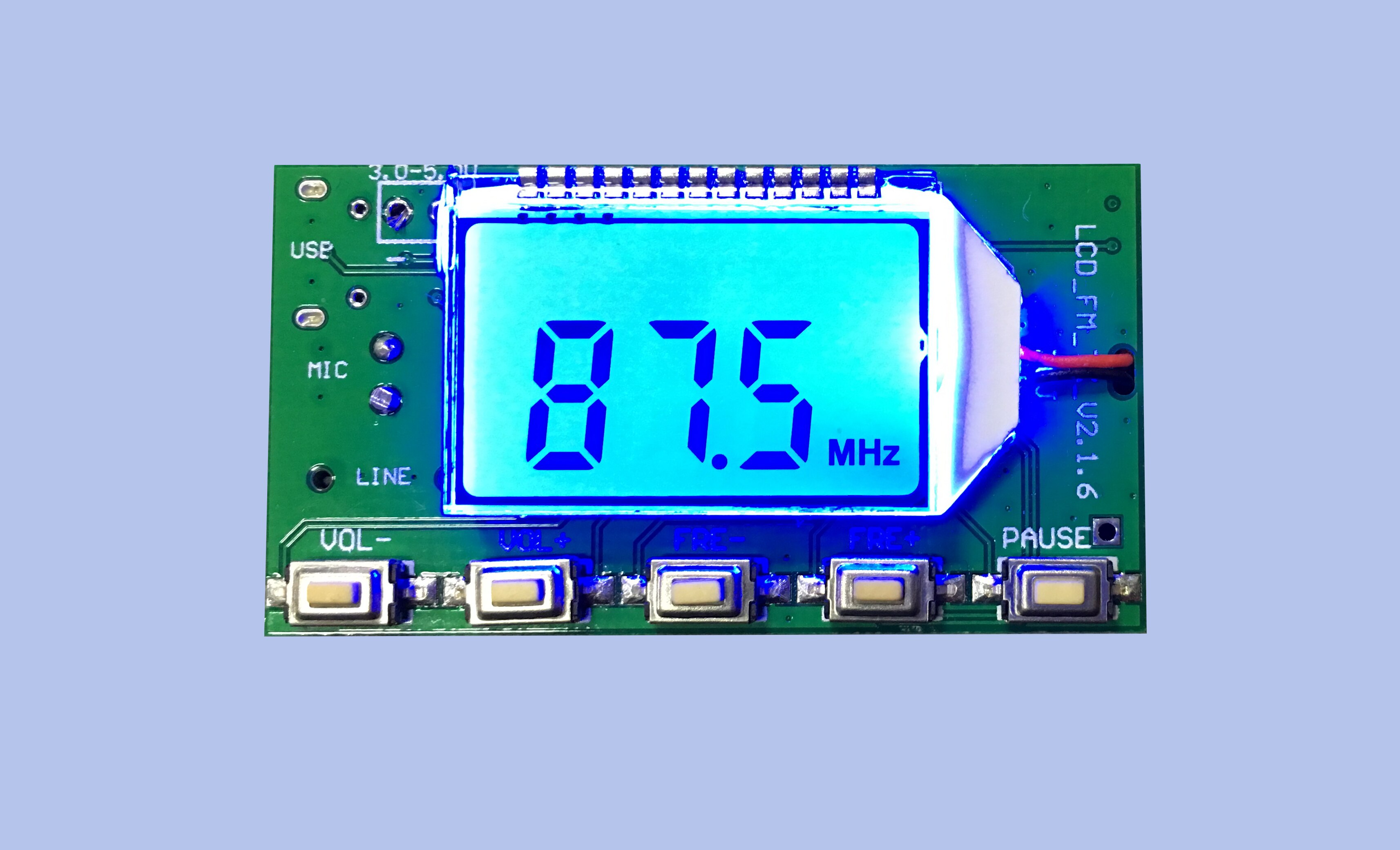 FM Transmitter Module DC 3-5V DSP PLL 50Hz-18KHz F... – Grandado