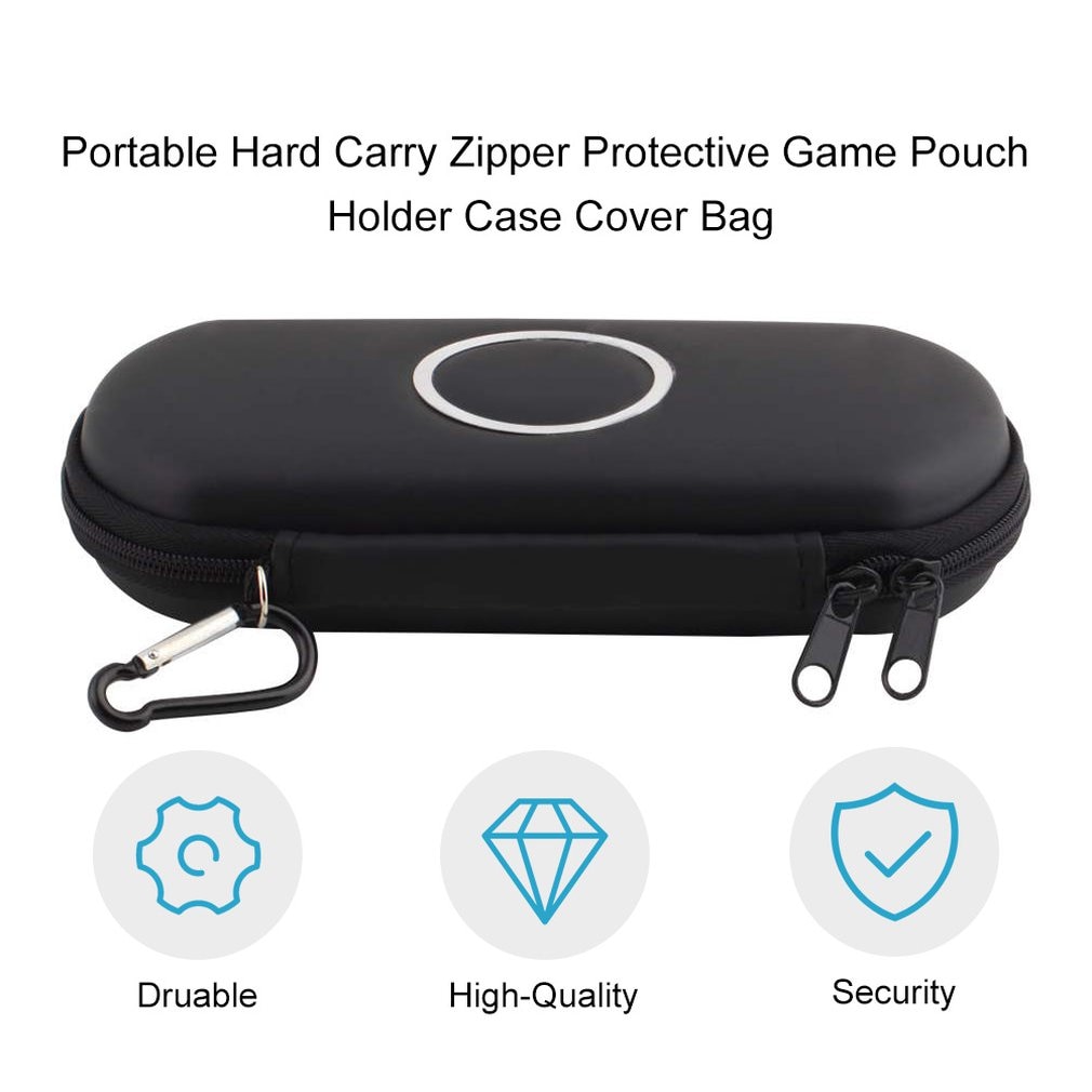 Nuovo Portable Hard Carry Zipper Custodia protettiva Gioco della Borsa Del Sacchetto Del Supporto Per Sony Per PSP 1000 2000 3000 Della Copertura Della Cassa gioco della borsa Del Sacchetto