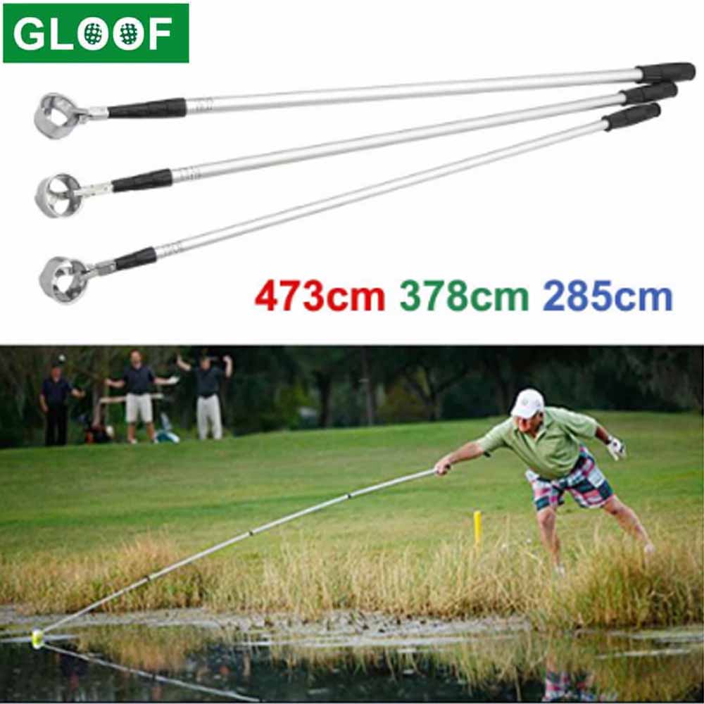 Golf Ball Retriever, Aluminum alloy Telescopic Extendable Golf Ball Retriever for Water Golf Ball Pick Up Retriever Golf