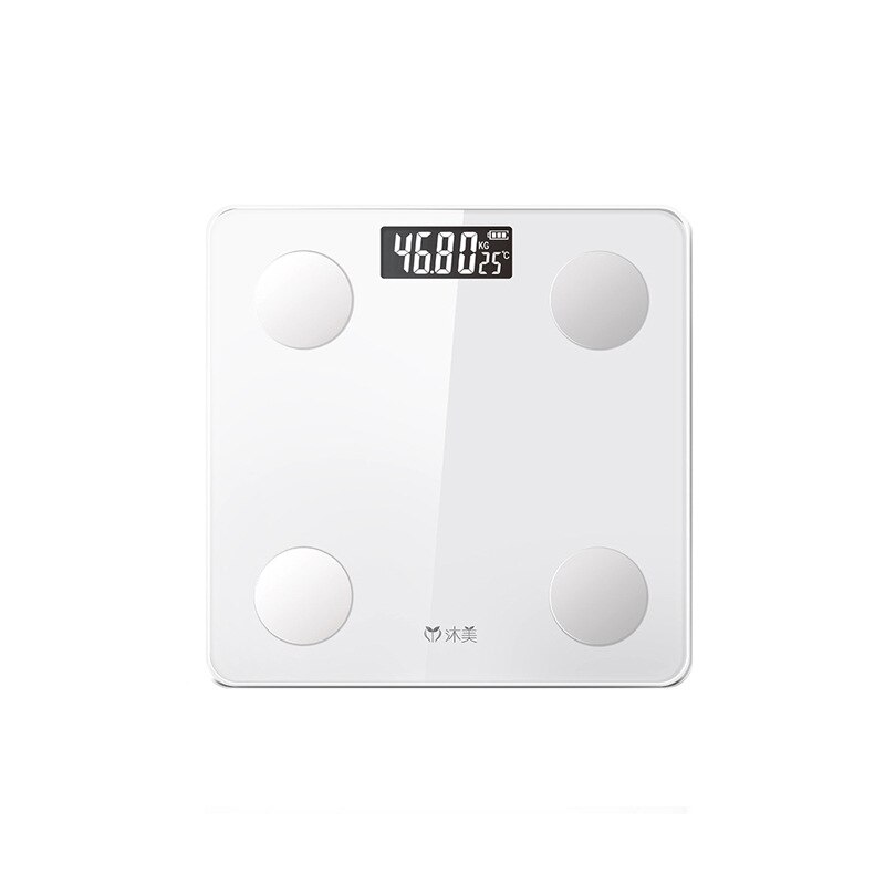 Glass Electric Weighing Balance Measuring Calculate Intelligent Bluetooth Bathroom Body Fat Scale