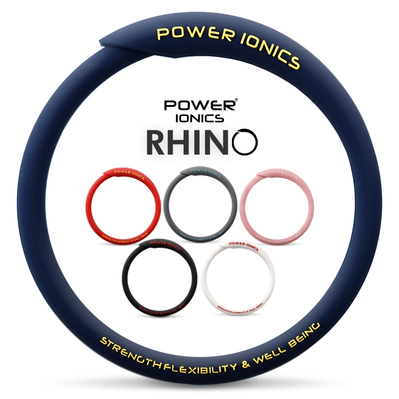 Power Ionics Rhino Men Women 2000Ions Waterproof Sports Bracelets Bangles Wristband Energy Balance Body