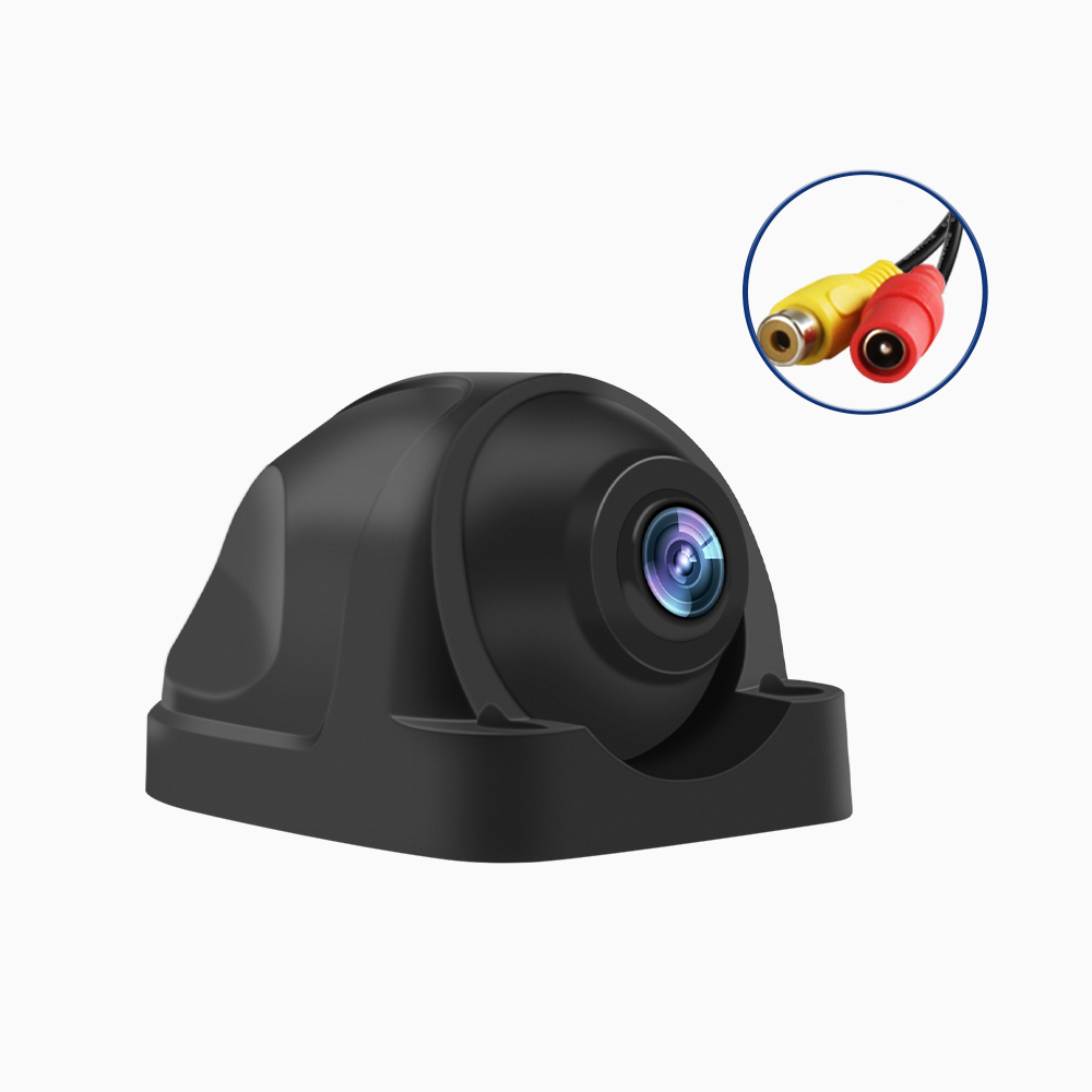 1920*1080P 720P AHD Side View Camera 360° Adjustable Angle Starlight Night Vision Vehicle Waterproof Camera For Bus Car Truck RV: Gold