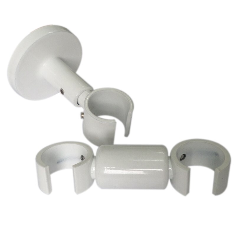 2 stk  d20mm gardinstang dekorativt loftbeslag 1+2 lfg  , 6cm ,  gardintilbehør beslag til vinduesdekoration