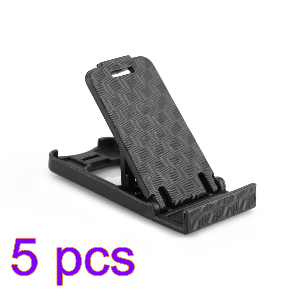 Suporte do telefone para iphone suporte do telefone para xiaomi para huawei ajustável suporte de plástico dobrável suporte de mesa graus universal: buy 3 send 5 black