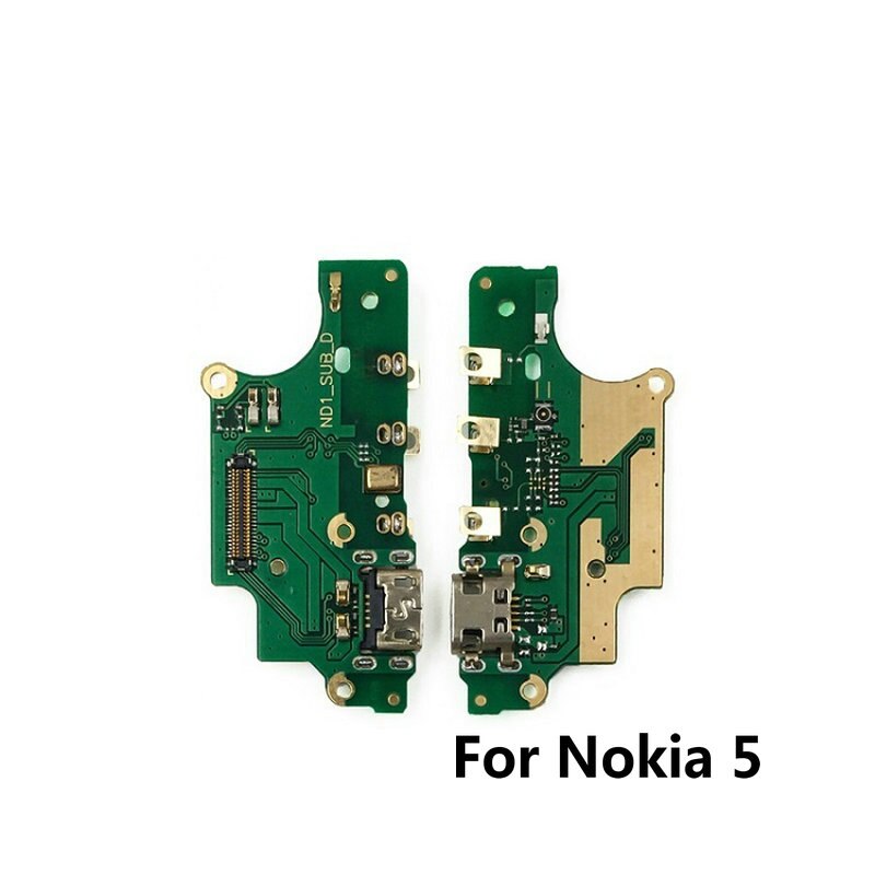Carte de prise usb pour chargeur nokia 2 2.1 3 3.1 plus 5 5.1 6 6.1 7 7.1 plus 8, pièces de rechange pour module de port usb de charge: Pour nokia 5