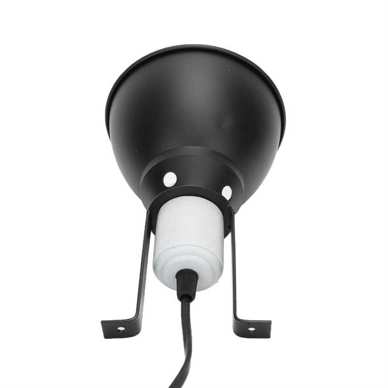 Lamp Lizard Snake Heat Calcium Bulb Light Reptile Light Bulb Reptile Heat Bulb Metal Lampshade Stainless Steel with