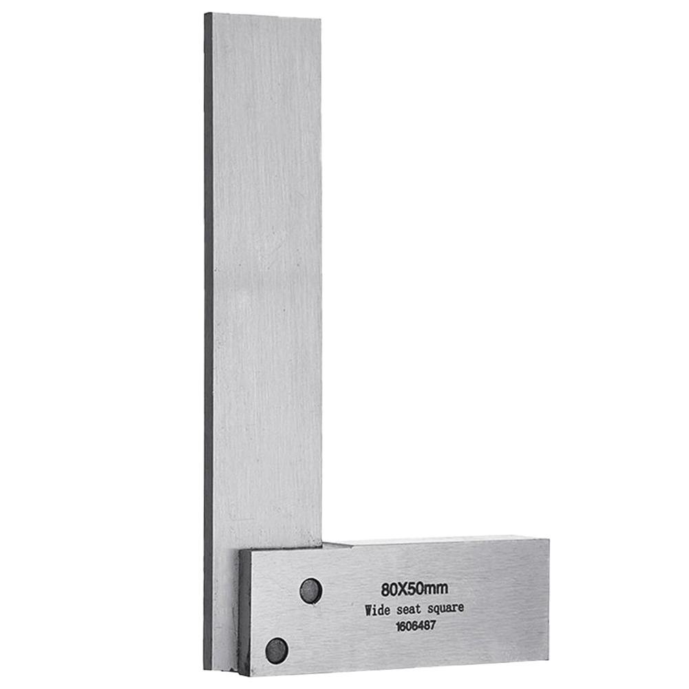 Maschinist Platz 90 Grad Rechts Winkel Lineal Winkelmesser Carpenter Verhärtung der Präzision Stahl für Ingenieure DIY Hilfs Werkzeug