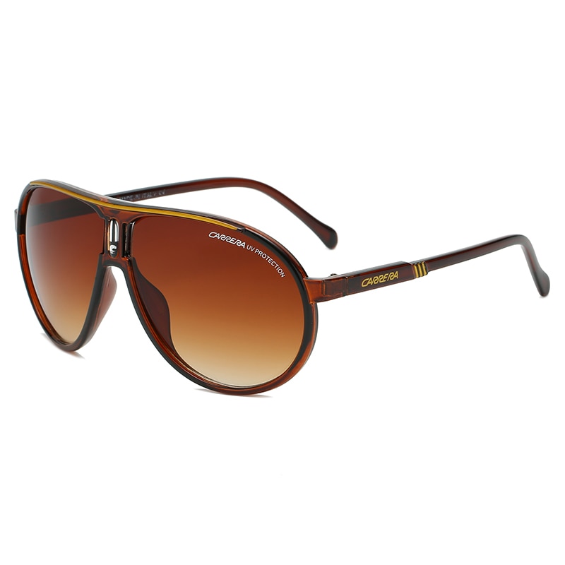 Futuristic Aviation Men Women Sunglasses Oversized Vintage Retro Pilot Sun Glasses Summer Classic Outdoor Sports Eyewear: C8