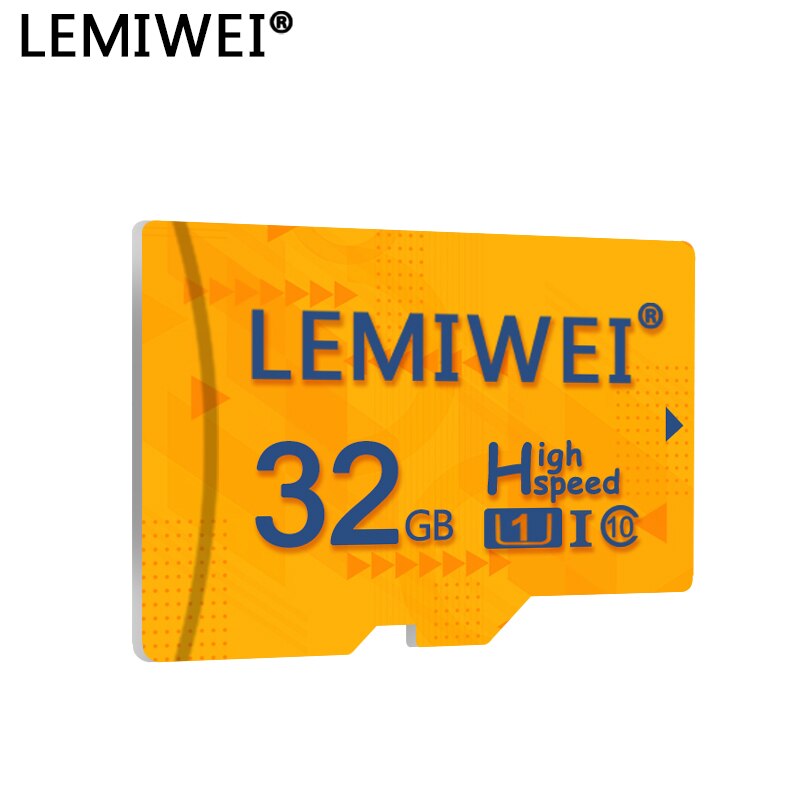 Lemiwei Geheugenkaart 64 Gb 32 Gb U1 UHS-I Micro Sd-kaart Class10 Flash Card Memory Microsd Tf/Sd kaarten Voor Smartphone Tablet Pad