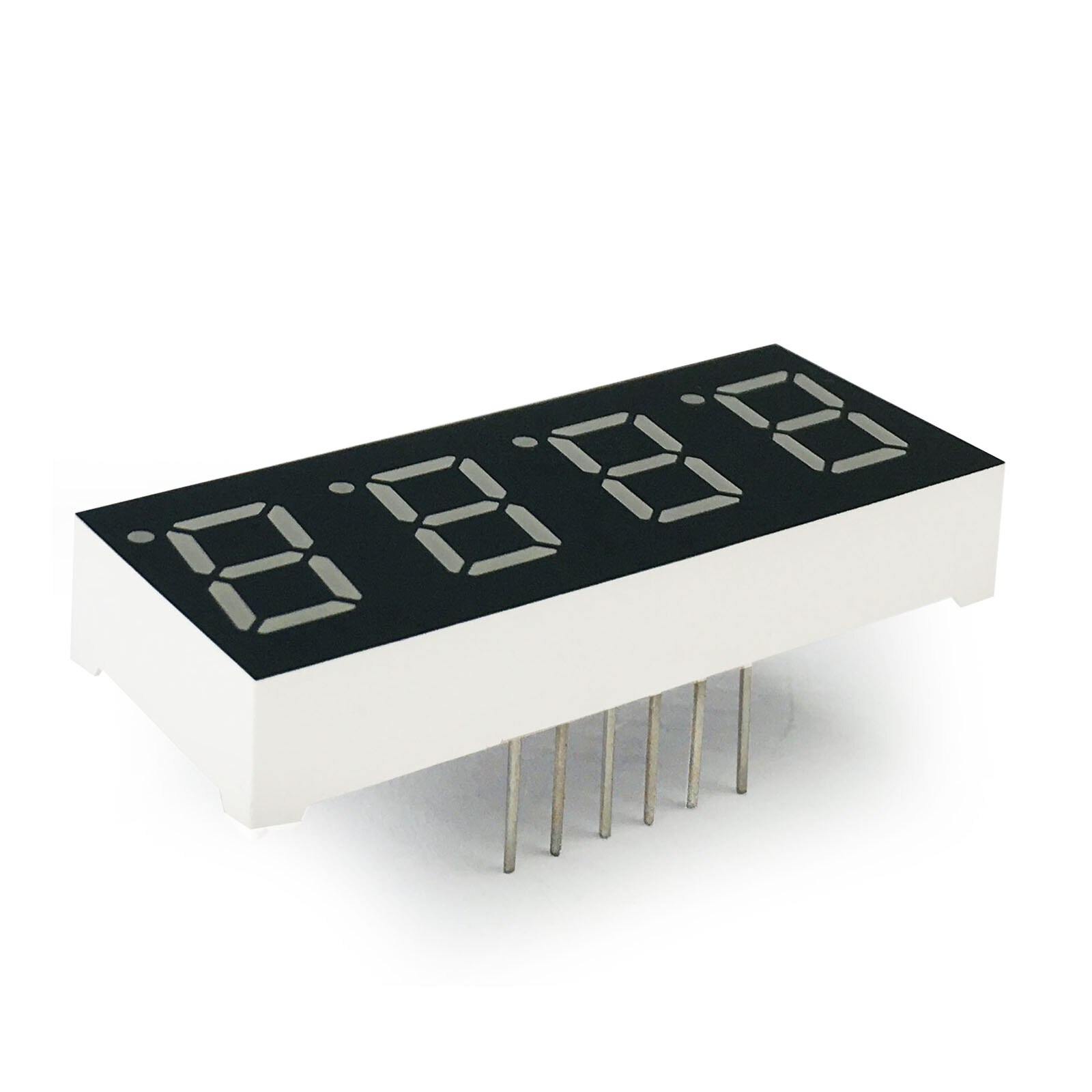 MCIGICM 10pcs 7 segment Common Anode 4 Bit digital Tube 0.4" 0.4in. Red LED Display 7 segmentos LED Digital tube