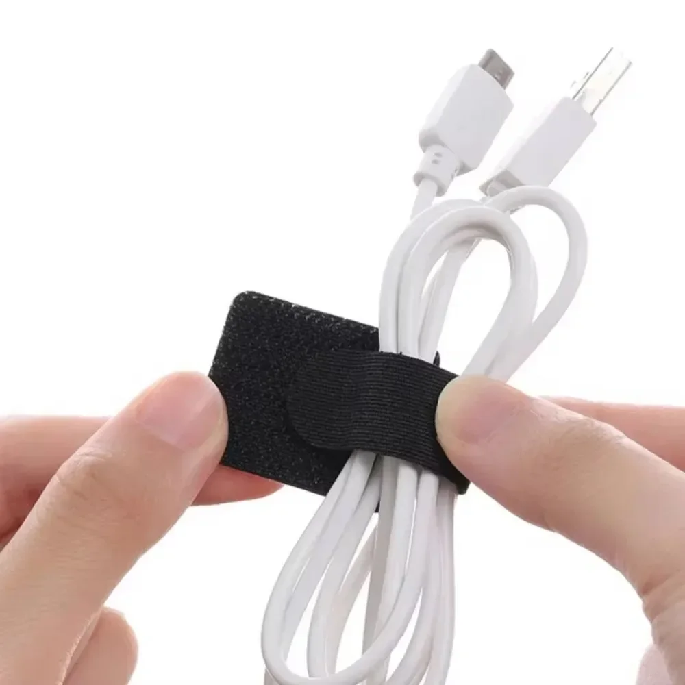 Cable Tie Organizer Color Markers Ties Straps Reusable Plastic Flanges Fastening Adhesive Rope Holder Desk Adjustable Self Wire