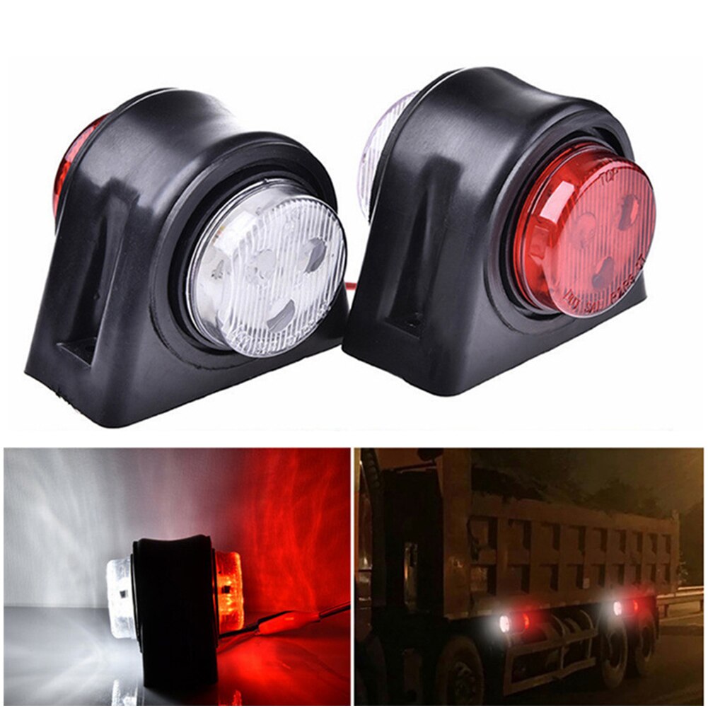 Auto Accessoires 10-30V LED Verlichting 8 LEDs Zijmarkeringslichten Waarschuwing Verlichting voor Truck van Pickup