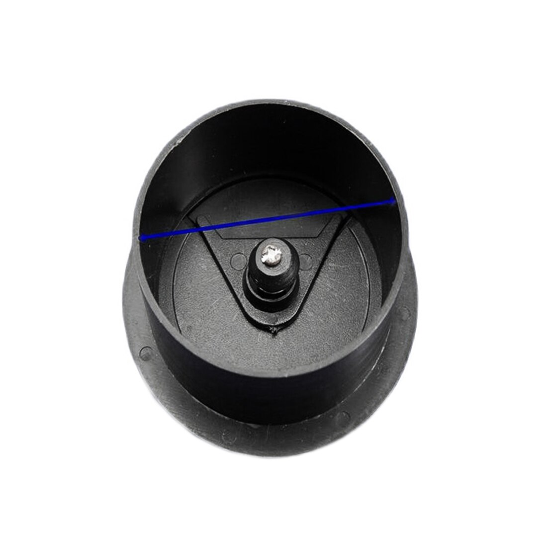 10pcs 60mm Wire Hole Cover Hardware Accessories Cable Tidy Outlet Switch Plate for Office Furniture Computer Grommet Desk Table