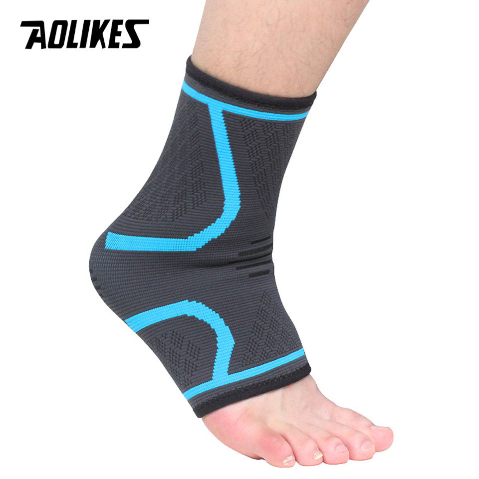 AOLIKES 1PCS Ankle Brace for Women & Men,Ankle Support Sleeve & Ankle Wrap - Compression Ankle Brace for Sprained Ankle: XL / Beige