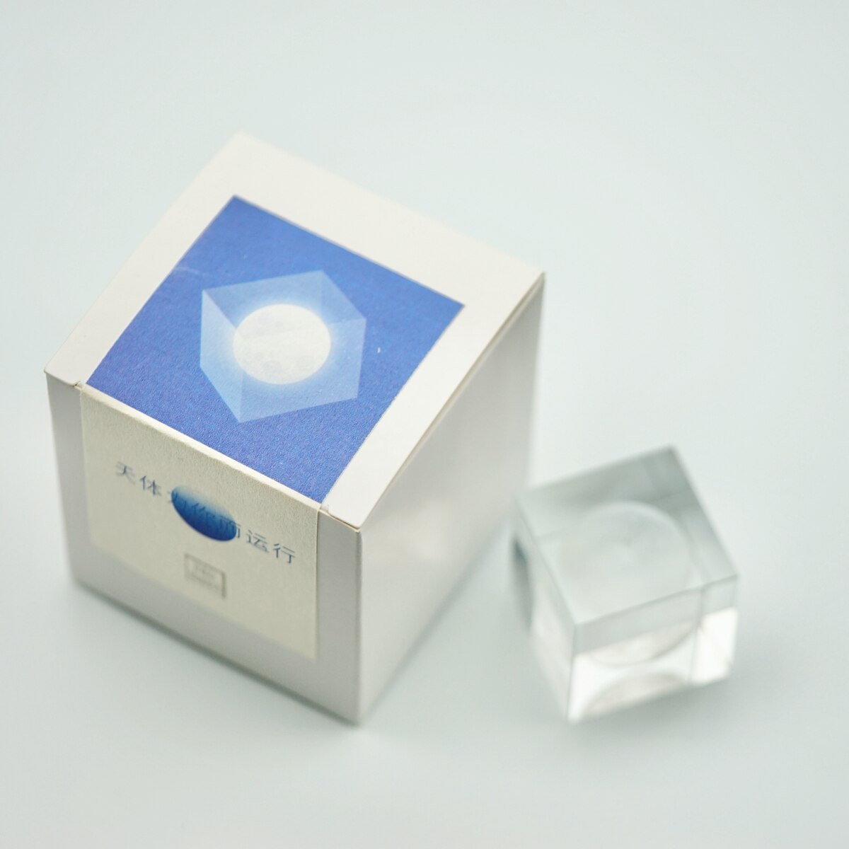 Kristal Kubus Decoratie Gesneden Planeet Transparante Kleine Vierkante Presse-papier Kubus Kristal Creatieve Foto Kunstmatige Cube Prism