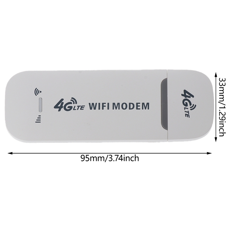 4G LTE Wireless WiFi Router,USB Pocket WiFi Hotspot 150Mbps USB Modem for Home Office WiFi Everyday Use