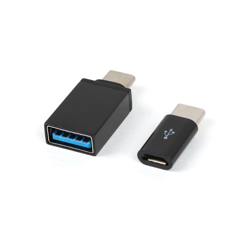 USB Type C OTG + Micro USB naar Type-c kabel adapter USB-C OTG kabel USB C adpter charger voor xiaomi mi5 HuaWei P9 P10