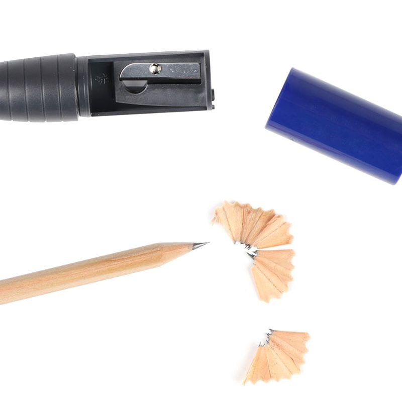 School Pencil Sharpener Rotating Single-hole Eraser Rubber Pencil Sharpener Student Stationery School Art Supplies