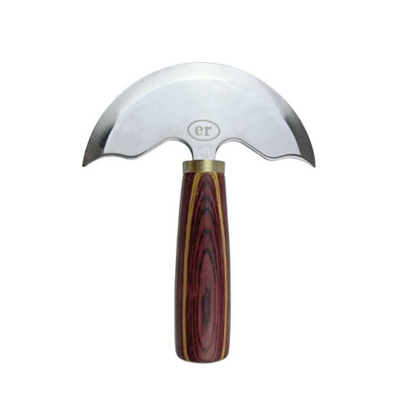 Couteau à tête ronde en cuir, couteau en cuir pour l'artisanat du cuir, coupe Skiving GXMA