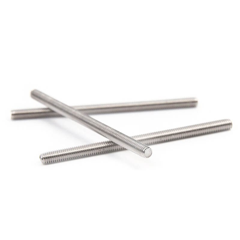 M6 X 150Mm 304 Rvs Volledig Draadstang Bar Studs Hardware 5 Pcs