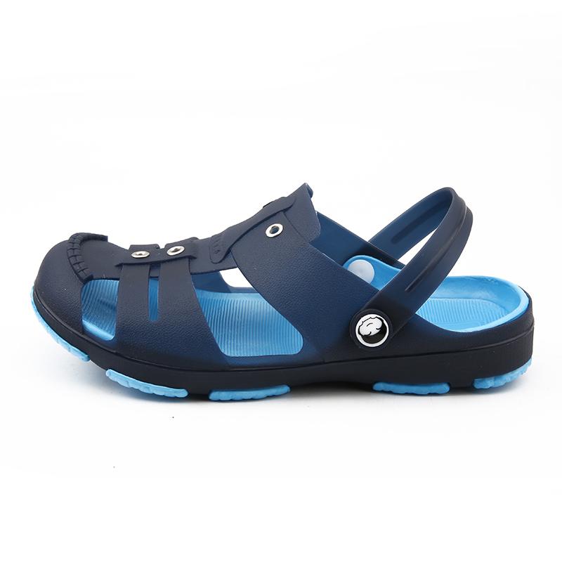 Original jardín Chanclas Zapatos de agua hombres Tenis deporte verano playa Aqua zapatilla sandalias de natación al aire libre zapatos de jardinería: Azul / 10