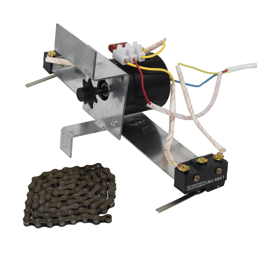 Poultry hatching system 220V Motor With Gears Automatic Egg Turning System Chain100cm Chick Hatching Incubator Accessories 1set