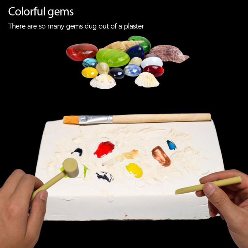 Cofre del Tesoro pirata para manualidades, caja de joyería de plástico, decoración de , gran tamaño