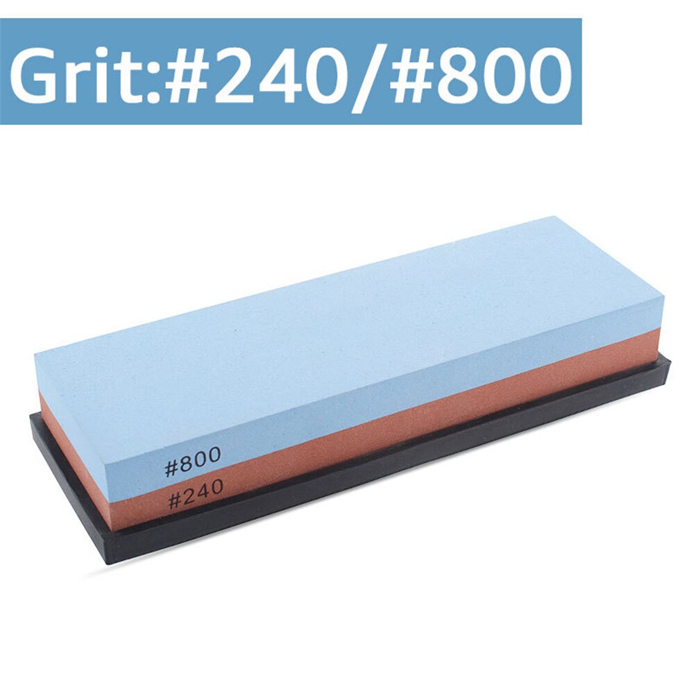 Professionele Messenslijper Dubbele Side Grinder Diamant Slijpsteen Water Nat Slijpsteen Voor Messen Slijpen Keuken Tool: Grit 240-800