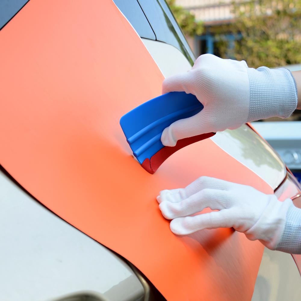 EHDIS – raclette en vinyle en Fiber de carbone pour pare-brise de voiture, essuie-glace d&#39;aquarium, grattoir de peinture, outils d&#39;emballage de Film de teinte de fenêtre, 3 pièces