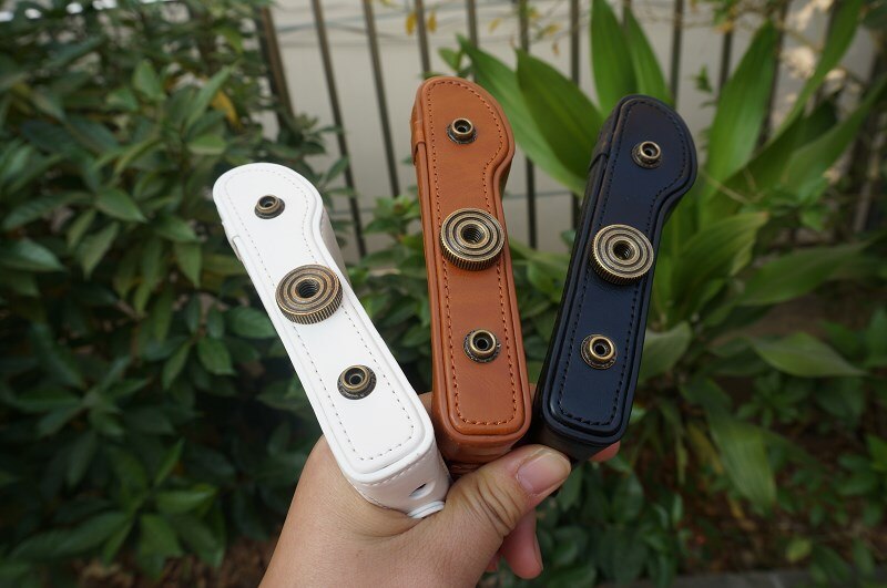 Pu Leather Camera Case For Samsung GALAXY EK-GC100 GC100 GC200 EK-GC-200 Digital Camera Bag Black Cover