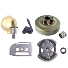 Oliepumpe oiler gear &amp; koblingstromlesæt til husqvarna 41 136 137 142 141 motorsav