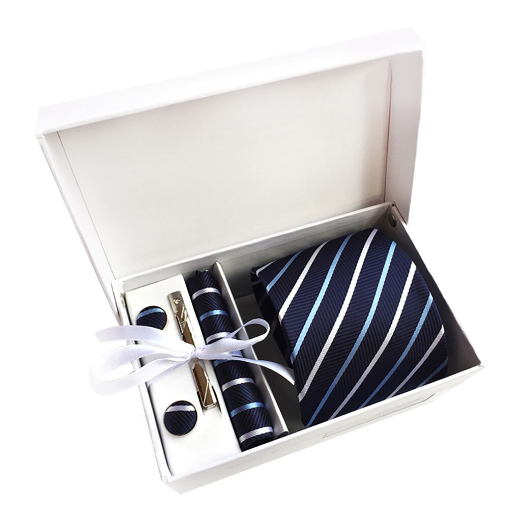 9 farver mænds boks slipsdragt forretningskjole bryllupsstil slips: Jeg