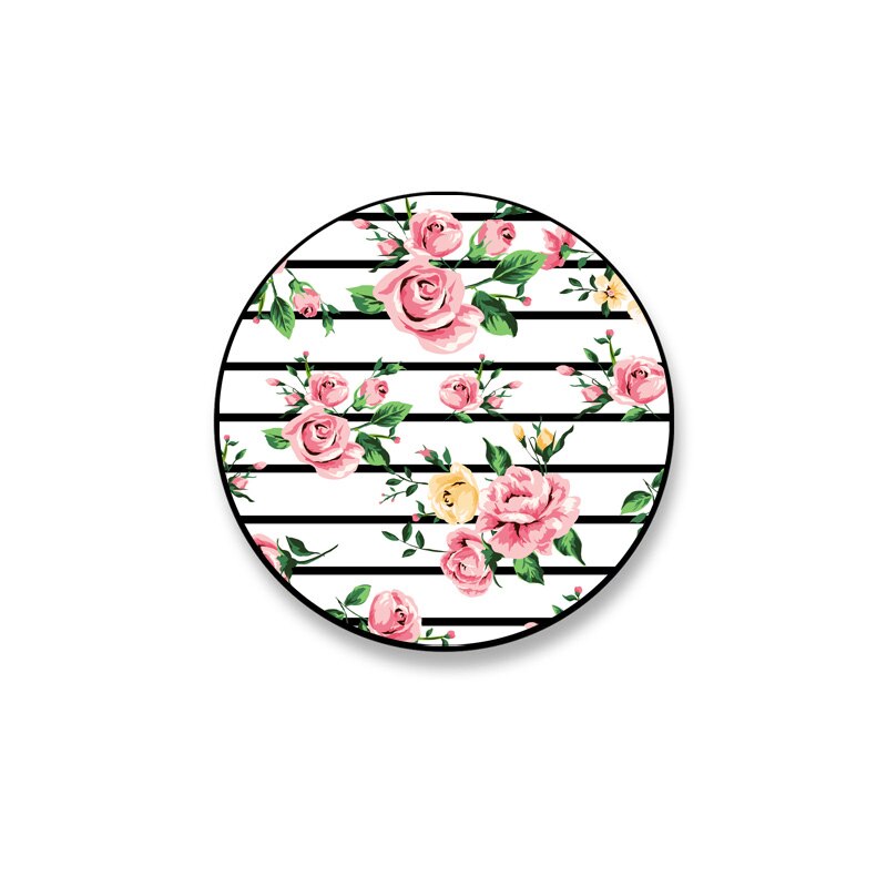 Luxe Bloem Wolf Opvouwbare Telefoon Grip Vinger Ring Telefoon Houder Telefoon Beugel Voor Iphone Standhouder Telefoon Houders: 16