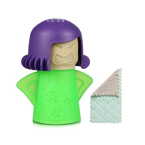 Angry Mom Microwave Cleaner - Angry Mom Mad Creay Mama Microwave Oven Cleaner High Temperature Steam Cleaning Equipment Tool: B