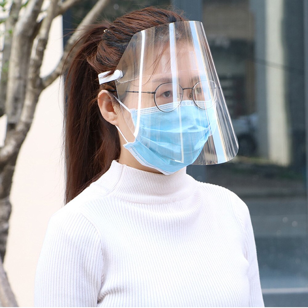 Clear Safety Face Shield Dental Protective Goggles Guard Dustproof