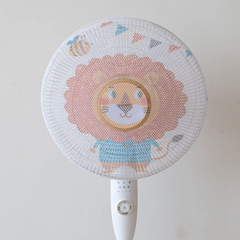 Ventilador eléctrico anti-pinzas para niños, protector de polvo de seguridad, ventilador eléctrico de pie, cubierta de red protectora Circular # SHC 1 Uds.