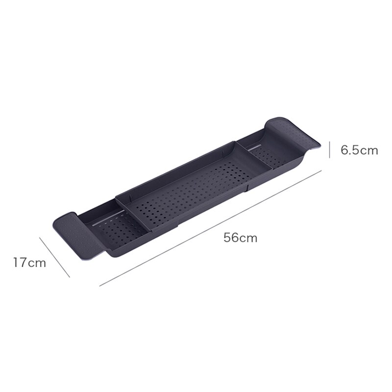 Drain Telescopic Bathtub Rack Plastic Bath Basin Rack Bathtub Tray, Kitchen Sink, Bath And Storage Rack And Toilet Rack