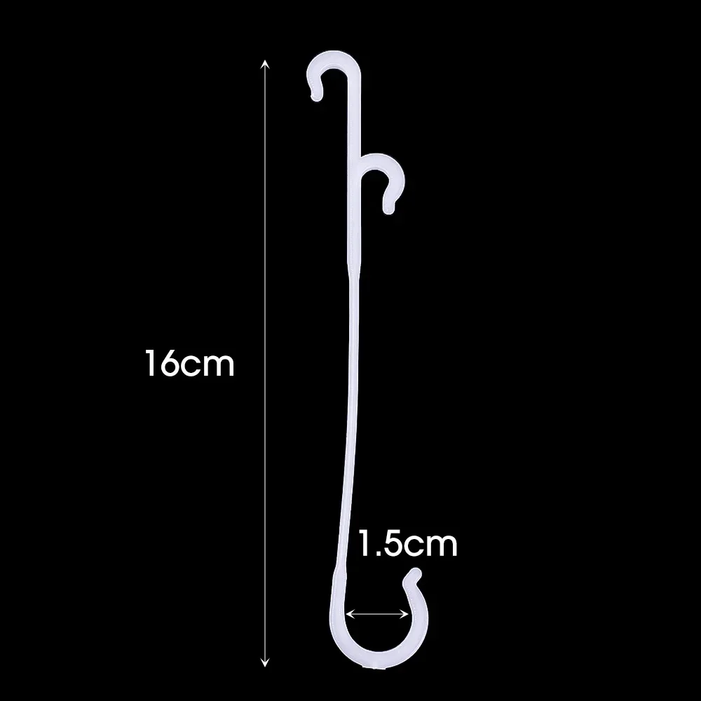 100/1Pcs Plant Tomato Support J Shaped Hooks Reusable Vegetable Plants Trellis Vines Fixed Buckle Hooks For Gardening Supplies: S / Gold